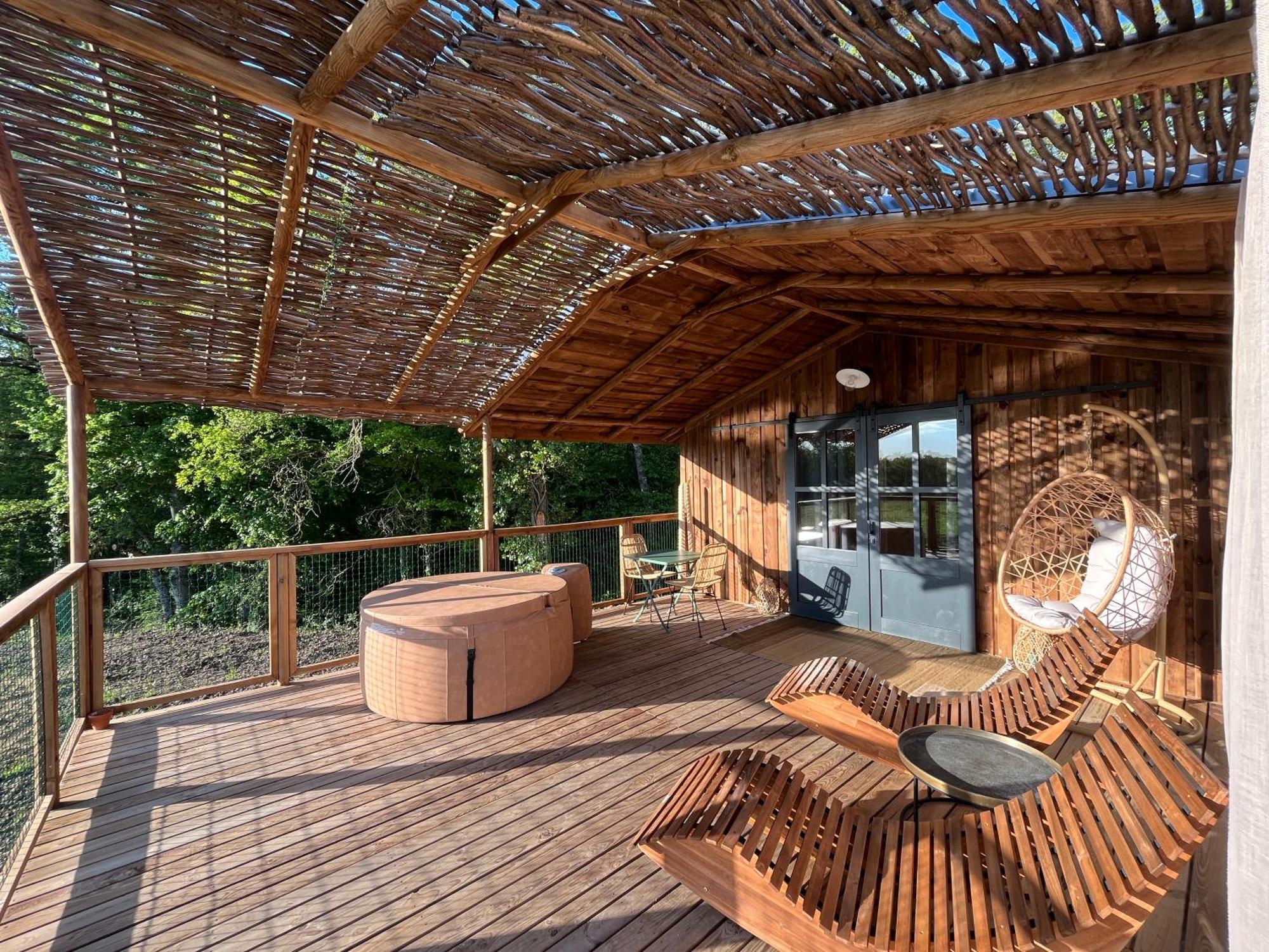 La Buissonniere Lodges Chisseaux Exterior foto