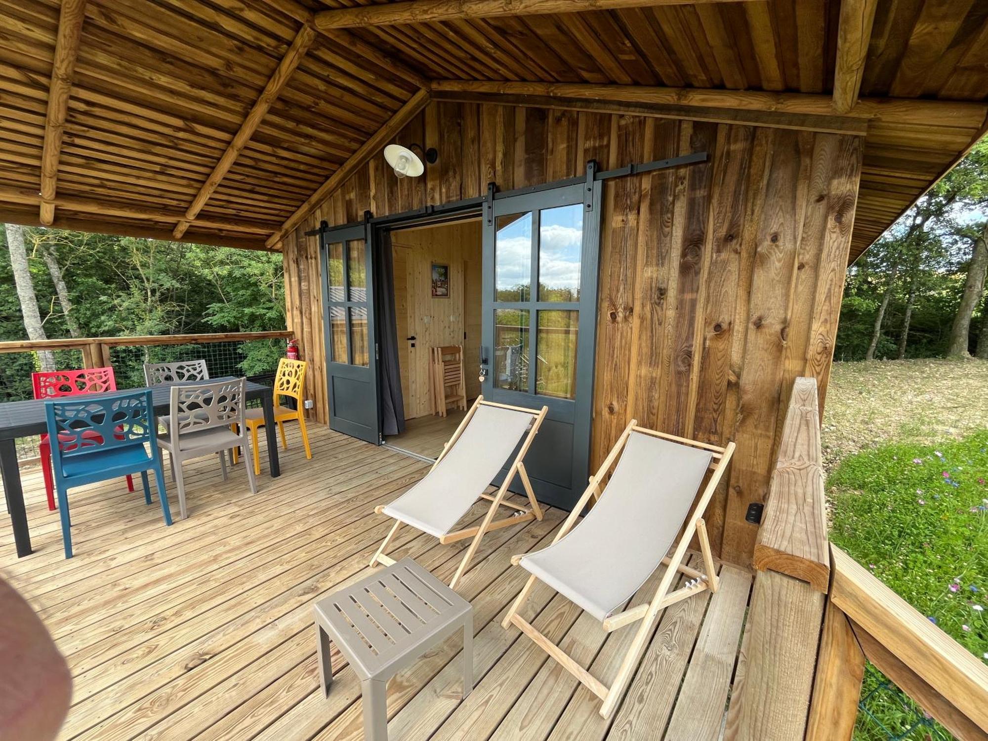 La Buissonniere Lodges Chisseaux Exterior foto