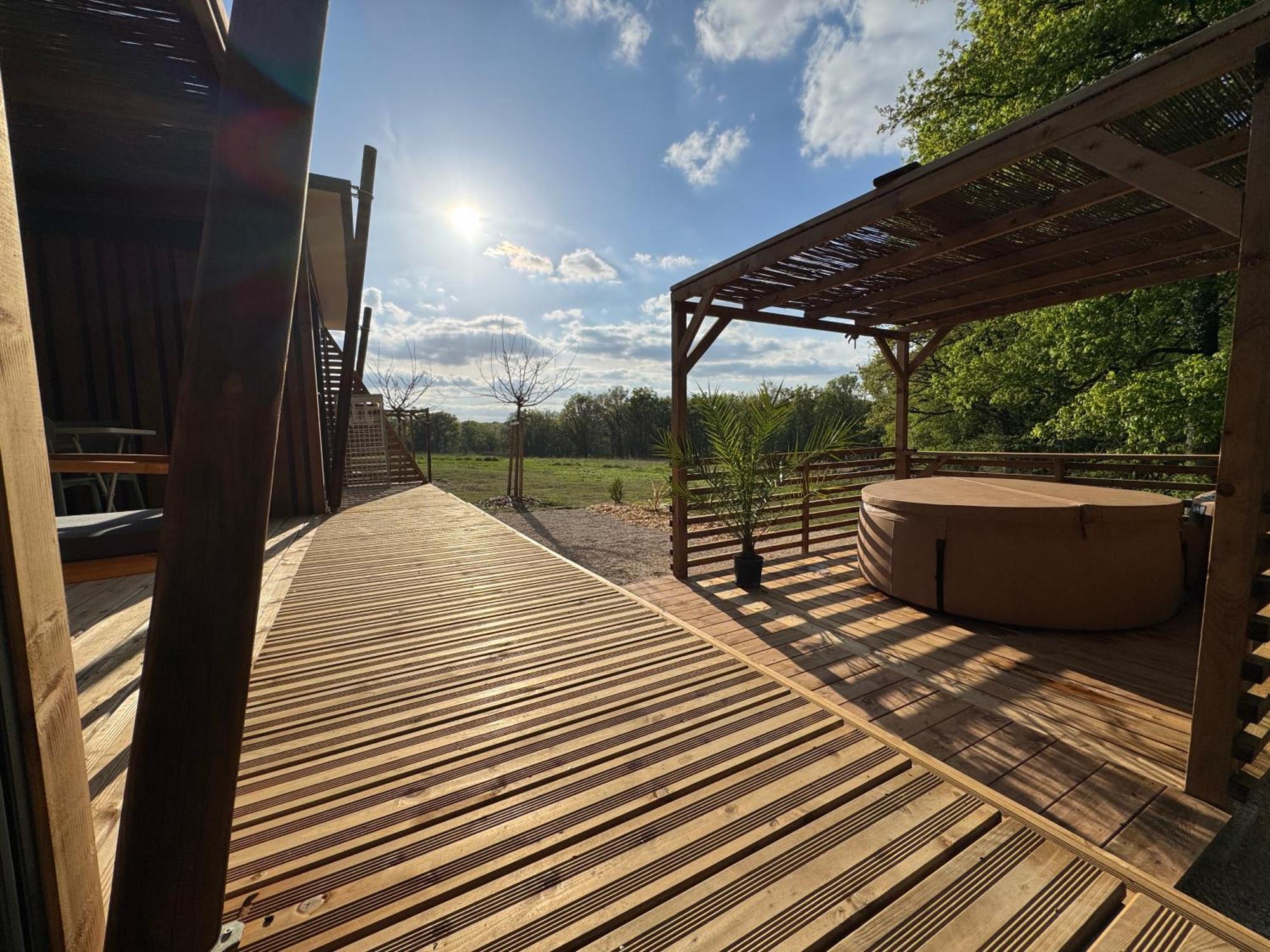 La Buissonniere Lodges Chisseaux Exterior foto